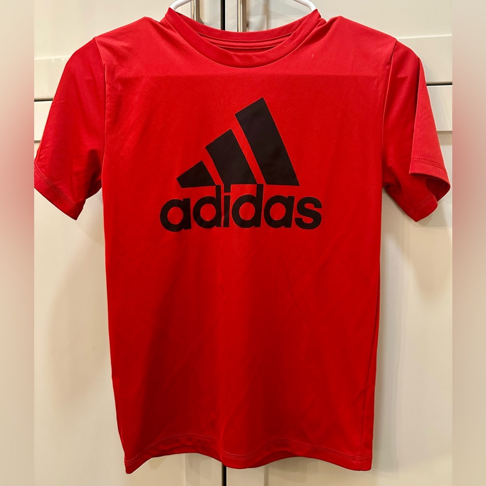 Adidas Kids Red T-Shirt-YM